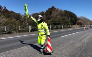所長パト 東関東自動車道 下り線 追越車線規制（千葉営業所）