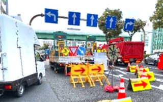 所長パト R22号線　2/5車線規制下り線（名古屋東営業所）