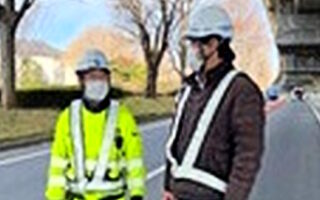 安全パト 県道239号線 下り線 右車線規制（加平営業所）