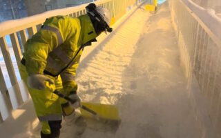 安全パト 除雪作業（札幌営業所）