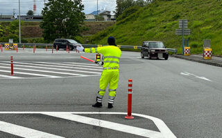 所長パト 中央自動車道上り線SA・PA（甲府営業所）