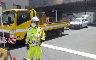 所長パト 区道　江東区　通行止め規制（埼玉営業所）