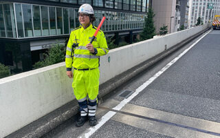 所長パト 首都高上野線上り線左A規制（加平営業所）