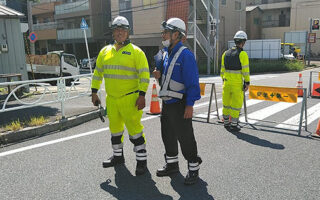 所長パト 首都高速7号小松川線　路下　通行止め規制（埼玉営業所）