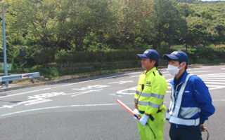 所長パト 中央自動車道下り線 SA・PA誘導業務（諏訪営業所）