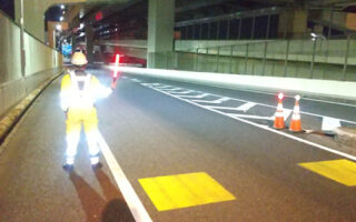 安全パト 首都高速道路＿湾岸線（神奈川）西行き左VA規制（港北営業所）