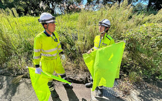 所長パト 中央自動車道ランプ規制（八王子多摩営業所）