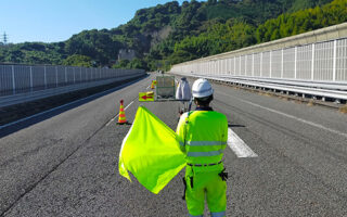 所長パト 東名上り線便乗（静岡営業所）