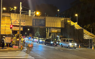 所長パト 国道20号上下線車線規制（吉祥寺営業所）
