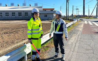 所長パト 県道24号上下線片側交互通行規制（所沢営業所）