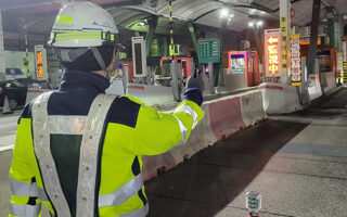 所長パト 東京外環道　大泉JCT内回り追越車線規制（吉祥寺営業所）