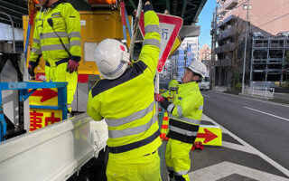 設置パト 県道60号・料金所入口（名古屋東営業所）