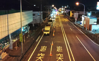 安全パト 国道16号下り線左車線規制（川越営業所）