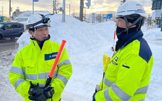 安全パト 除雪作業（江別営業所）