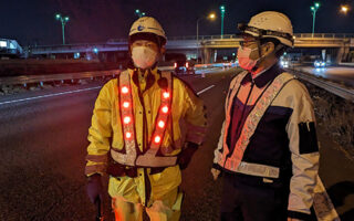 所長パト 東北自動車道下り線2/3追い越し規制（埼玉営業所）