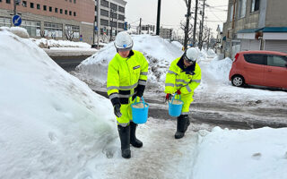 安全パト 小樽市内除雪作業（江別営業所）