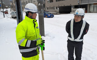 安全パト 小樽市内 除雪作業（江別営業所）