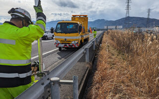 安全パト 上信越自動車道下り線便乗延長規制（長野営業所）