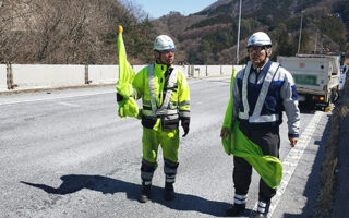 所長パト 中央自動車道上り線便乗（飯田営業所）