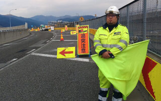 安全パト 長野自動車道上下線追越車線規制（諏訪営業所）