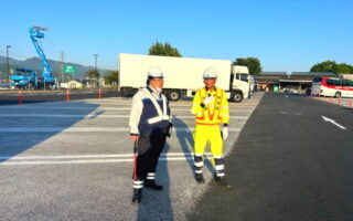 所長パトロール 中央自動車道上り線SA・PA（静岡営業所）