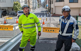 所長パトロール 一般道通行止め規制（埼玉営業所）