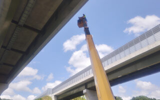 安全パトロール 用地内作業（西宮営業所）