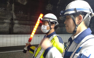 支社長パトロール 長野自動車道下り線便乗延長規制（諏訪営業所）