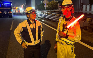 所長パトロール 東北自動車道上り線2/3追い越し規制（埼玉営業所）