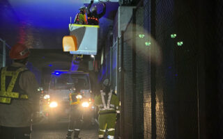 安全パトロール 国道176号線上下線右車線規制（西宮営業所）