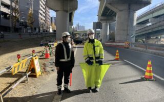 所長パトロール　県道60号名古屋ICランプ東行き（名古屋東営業所）