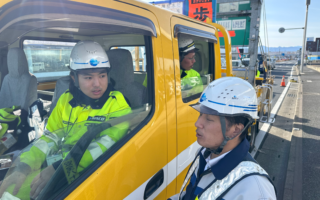 営業所パトロール R17号線　高崎前橋バイパス車線規制（太田桐生営業所）