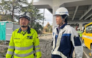 営業所パトロール 県道６３号上下線車線規制（名古屋営業所）