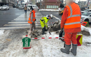 支社長パトロール 国道36号線（札幌営業所）