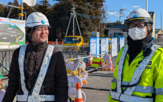 営業所パトロール 国道１７号線上下線走行車線規制（埼玉営業所）