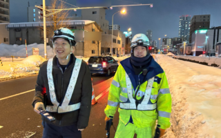 営業所パトロール 国道5号線月寒道路維持除雪（札幌営業所）