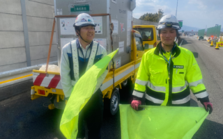 安全パトロール 名神高速道路下り線便乗（名古屋西営業所）
