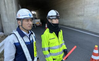 営業所パトロール 関越自動車道　前橋IC　Cランプランプ規制（太田桐生営業所）