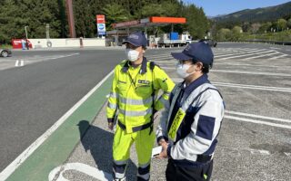 所長パトロール 上信越自動車道下り線（所沢営業所）