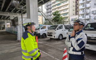 所長パトロール 首都高小松川線下（埼玉営業所）