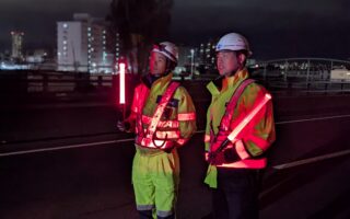 営業所パトロール 国道５号線札幌西地区橋梁補修工事（江別営業所）