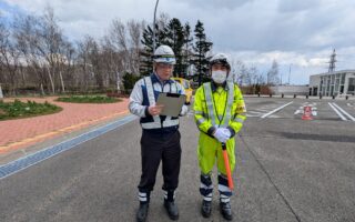 支社長パトロール 道央自動車道（江別営業所）