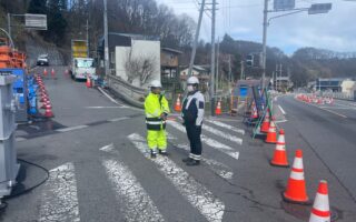 安全課パトロール 国道18号（長野営業所）