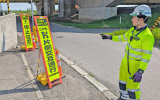 安全パトロール  一般市道（江別営業所）