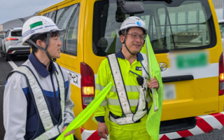 営業所パトロール 名古屋第二環状自動車道外回り走行車線規制（名古屋東営業所）