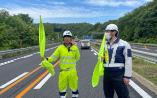 営業所パトロール 中央自動車道下り線便乗（多治見営業所）