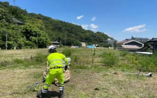 支社長パトロール　植栽作業（長野営業所）