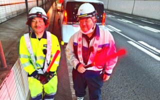 所長パトロール 東名高速道路　上り線2/3走行規制（静岡営業所）