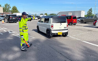 所長パトロール 上信越自動車道 下りPA（高崎営業所）