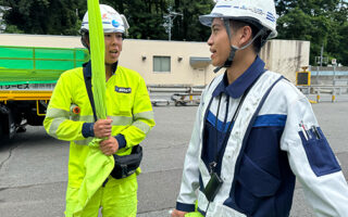 安全パトロール 長野自動車道上下線追越車線規制（諏訪営業所）